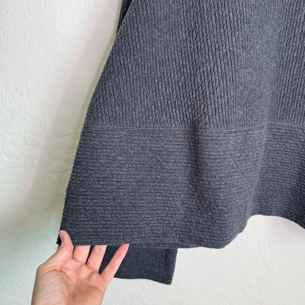 Lululemon Retreat Yourself Pullover Gray Hooded Sweatshirt L/XL Gym Boxy Cozy - Picture 3 of 10